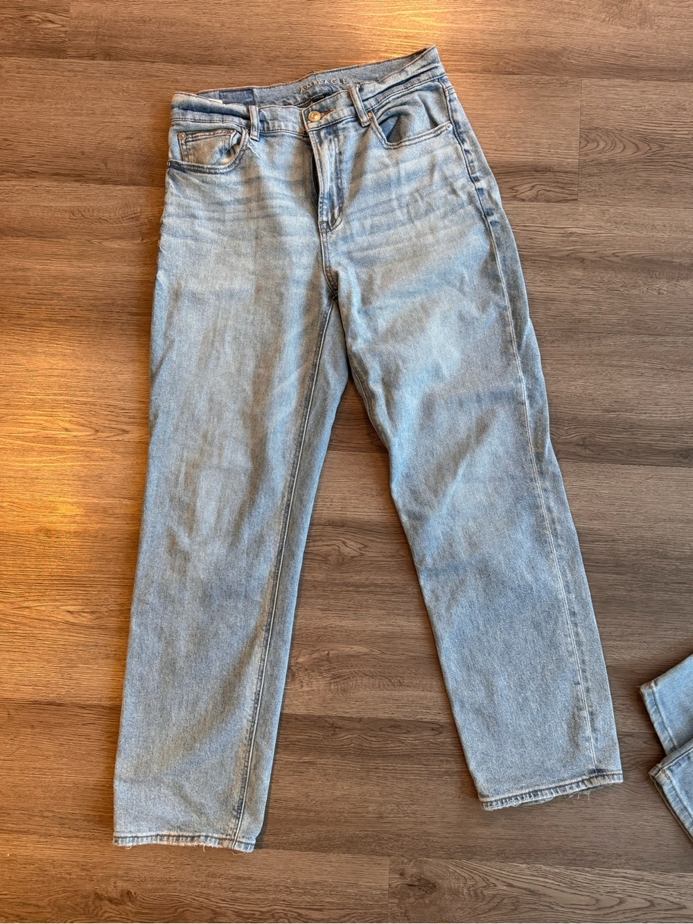 American Eagle Straight Leg Jeans Blue Size 6